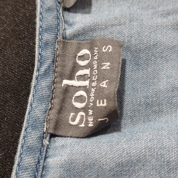 Soho New York and Company jeans romper (#0965) - Picture 6 of 8